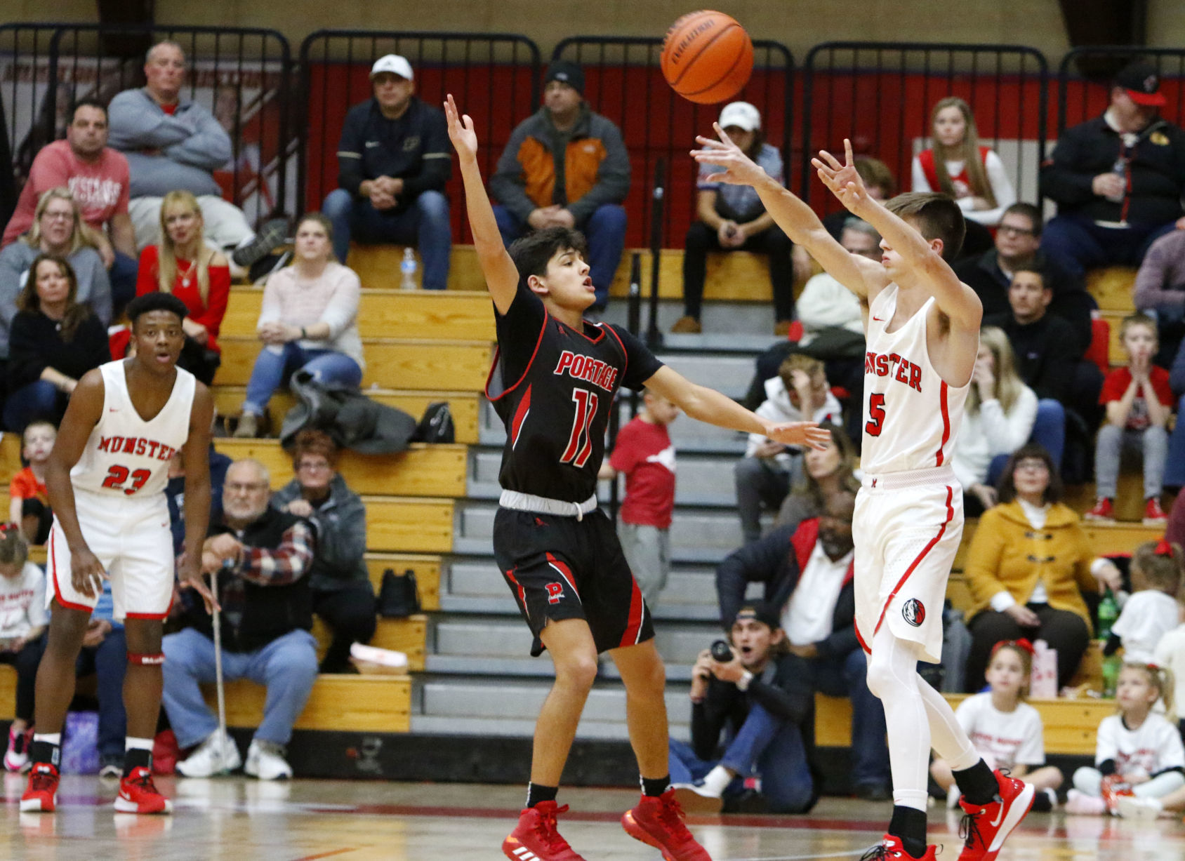 Gallery: Portage at Munster boys basketball